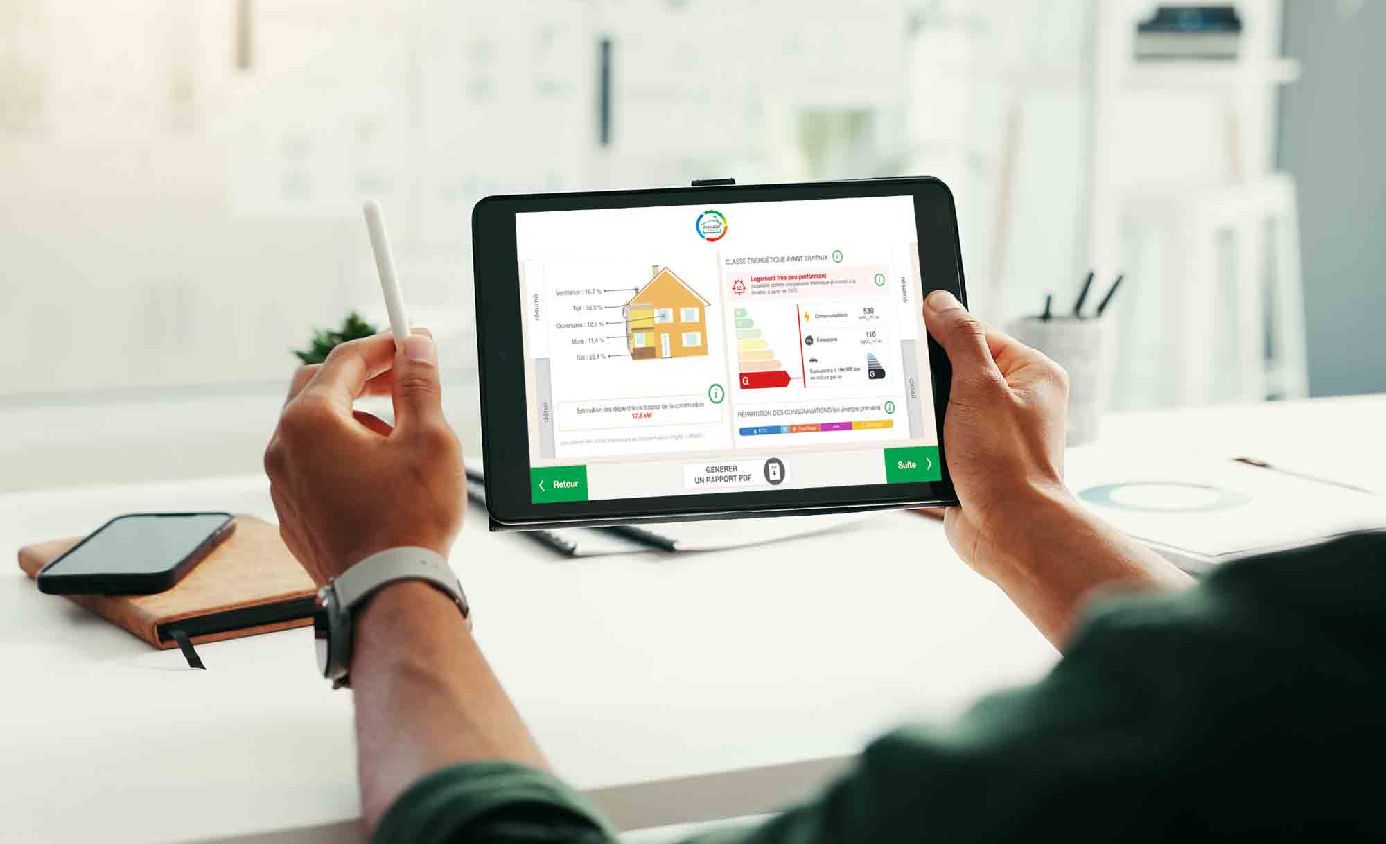 Interface de plateforme